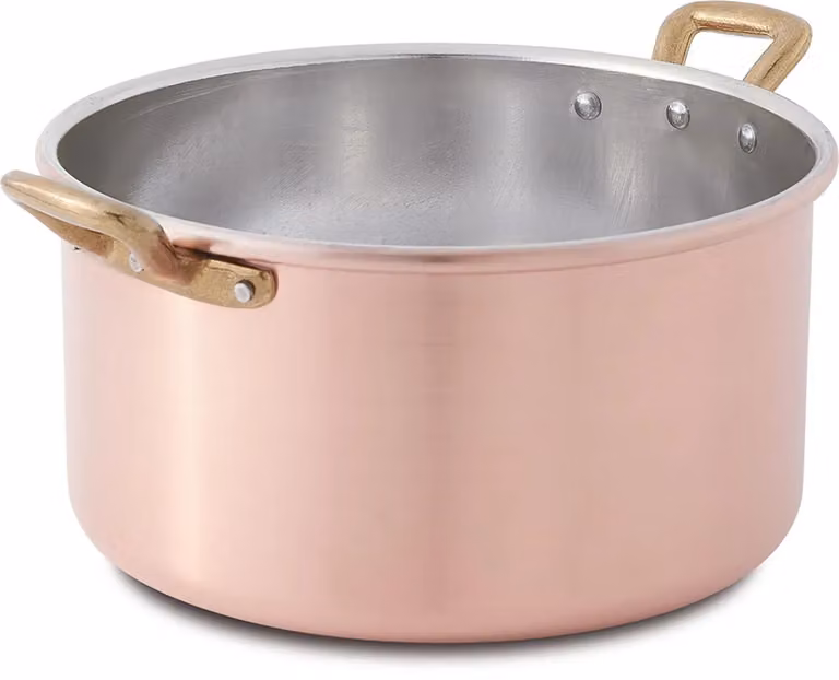 Casseruola alta in rame Traditional Line, diam. 24 cm