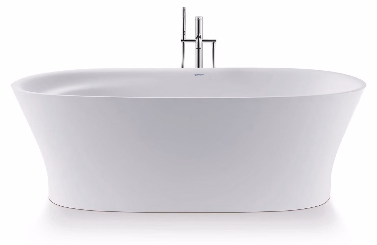 Duravit Cape Cod Baignoire en pose libre, avec un dossier incliné, 1855x885mm, habillage sans soudure, garniture spéciale de vidage et de trop-plein, blanc, 700330000000000, 700330000000000