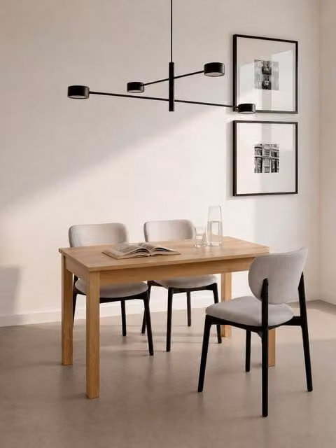 Tavolo da pranzo allungabile Hegas Kenay Home marrone L: 120 cm, P: 60 cm, H: 74,1 cm
