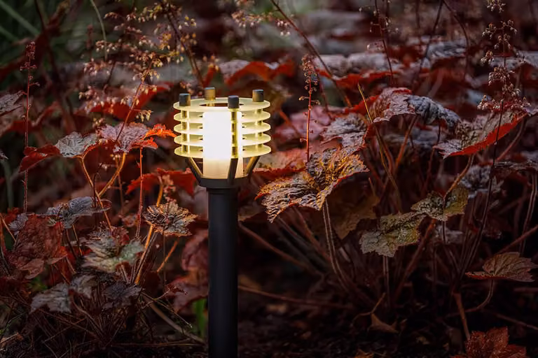 - Larix - Lampada da terra - 12 V - 90 lm - 1,5 W - 3000 K