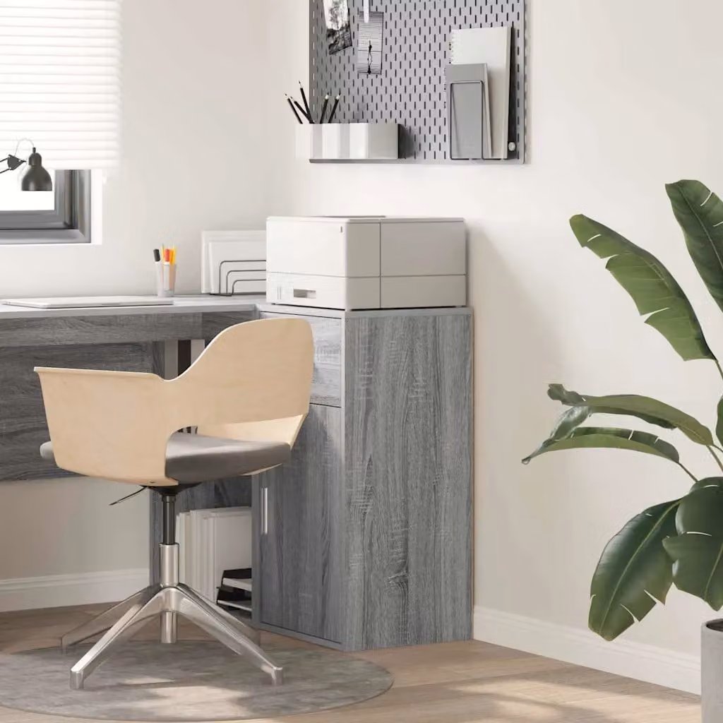 Credenza con cassetto vidaXL Grigio Sonoma L: 38 cm, P: 34 cm, H: 75 cm