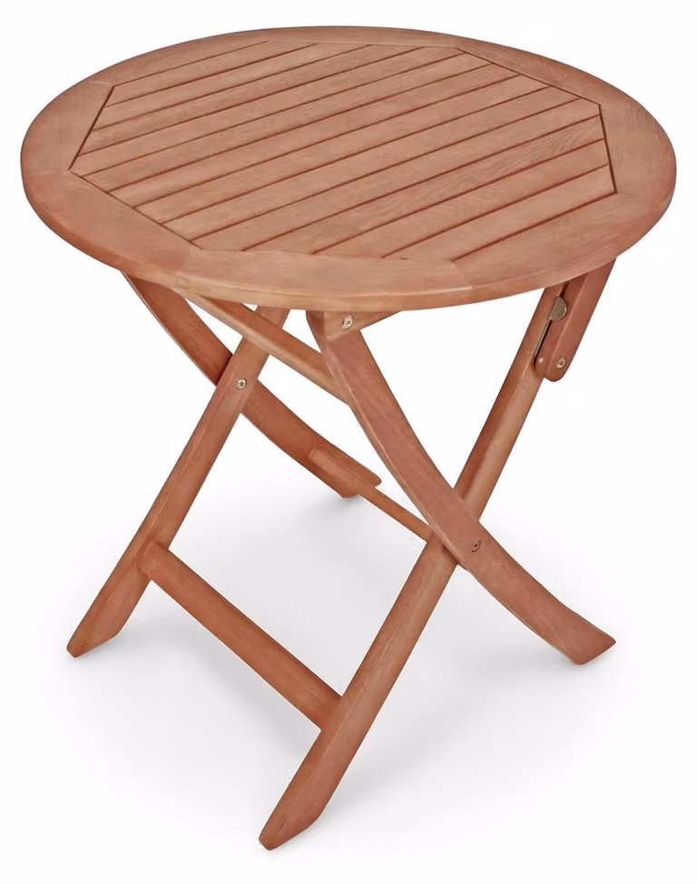 Garden Pleasure 985102 Garden Pleasure Gartentisch Stockholm braun rund