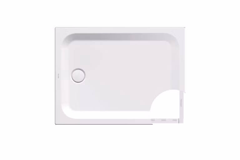 Receveur de douche rectangulaire BetteUltra avec support de baignoire minimum, 1300x900x35mm, 5795-430T1, 5795-430T1
