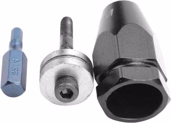 Pistola rivettatrice pneumatica - Testina - M5-M6-M8 - Pistola rivettatrice pneumatica - M10 - Pistola pneumatica per dadi di rivettatura - Set di rivettatrici pneumatiche