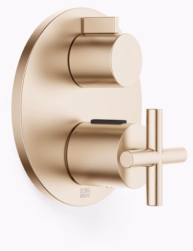 Thermostat encastré TARA de Dornbracht avec réglage de débit à sens unique, 36425892-46, 36425892-46