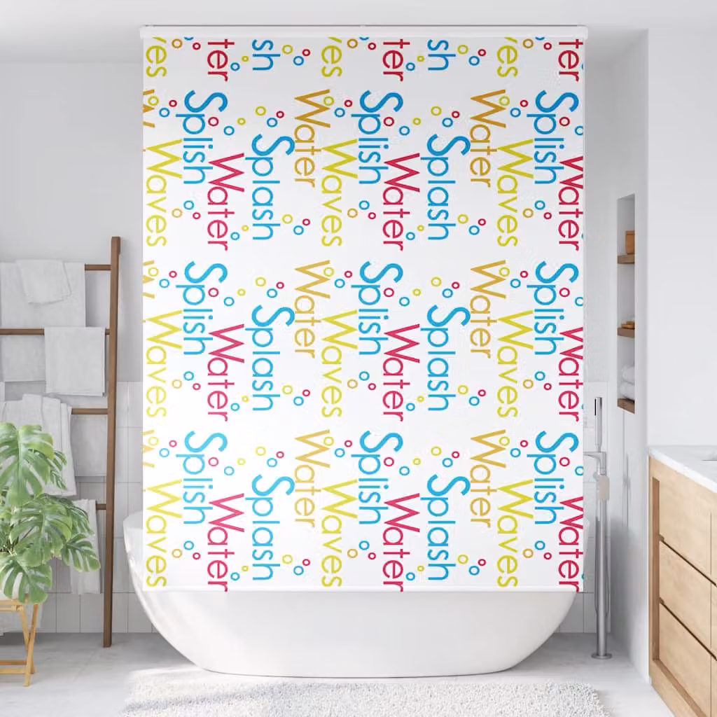 vidaXL Tenda a Rullo Doccia Cassonetto 150x240 cm Larghezza Tessuto