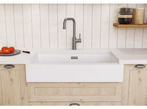 Lavello da cucina in stile rustico Blanco VINTERA XL 9-UF 89,6 x 51 cm bianco 526105