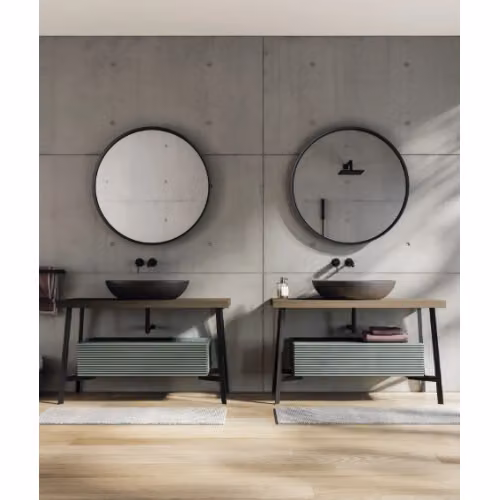 Composizione moderna da bagno B14 Devina Nais