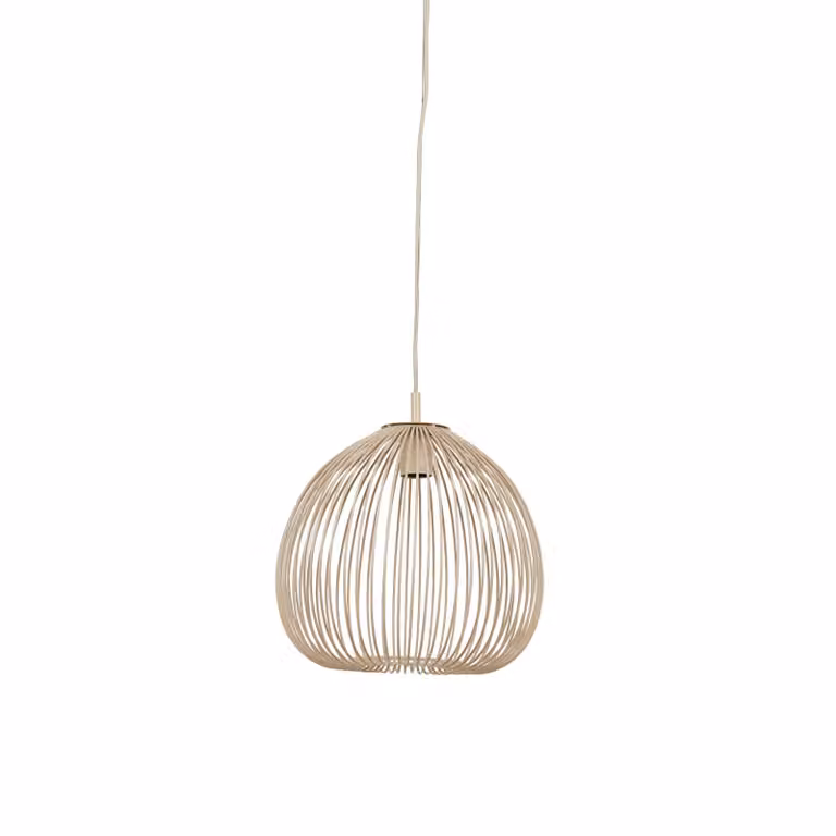 Lampada a sospensione - beige - Rilana - metallo - Ø 34cm - E27 - 2961913 - Light & Living