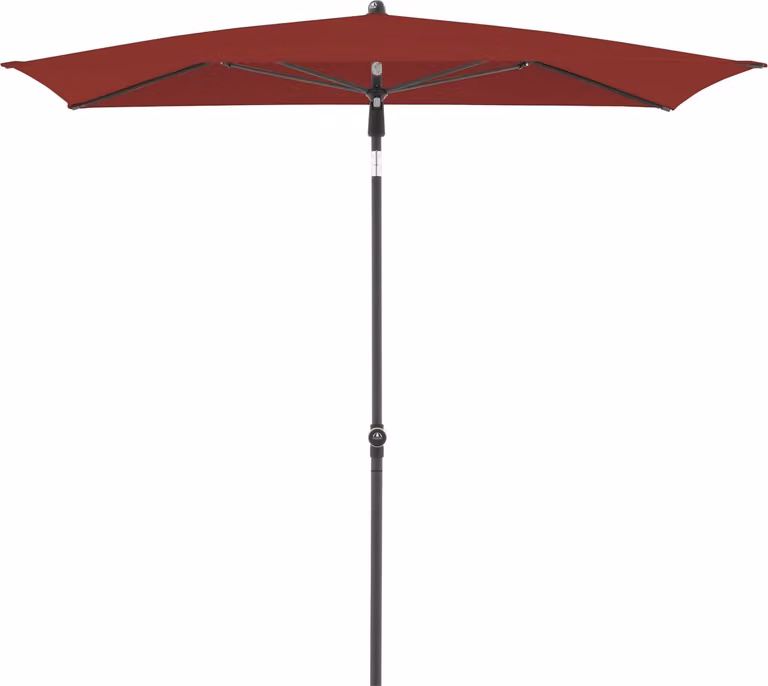 Ombrellone con palo centrale Doppler ACTIVE Green Edition 200 x 120 cm bordeaux