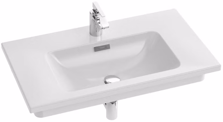 Jacob Delafon Vox – Lavabo piano, 80 cm, bianco