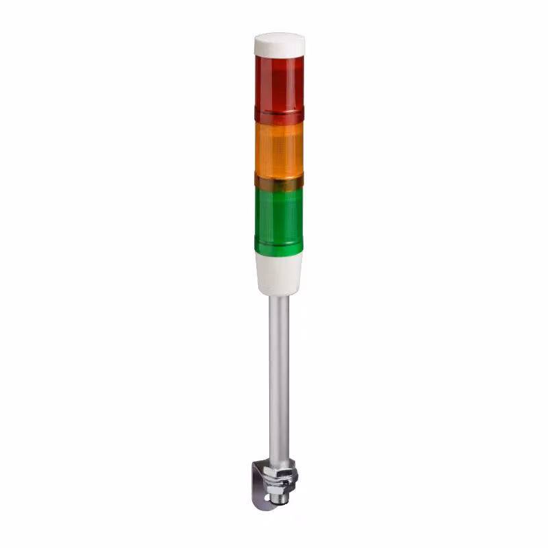 Colonna di segnalazione Schneider Electric con cicalino + 3 unità luminose, Ø 45 mm, 230 V CA XVMM2RAGSSB