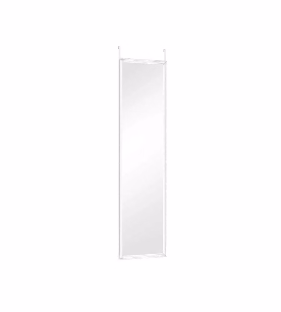 Trio Lighting Specchio Bea da appendere bianco con Cornice e ganci inclusi