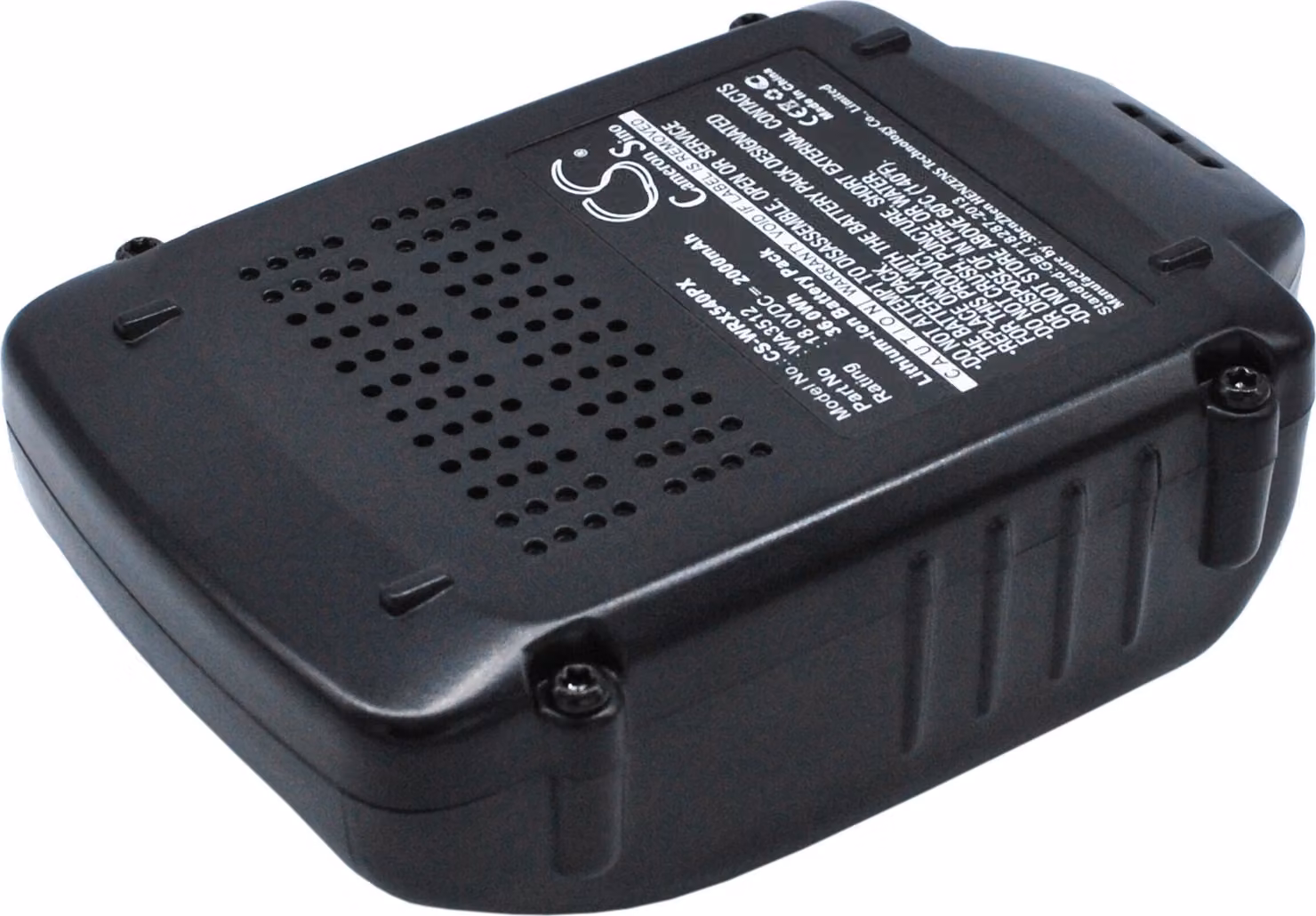 TECHTEK Batteria compatibile con [DeltaFox] Grizzly 2020, Grizzly 2040, Grizzly 80001146, Grizzly 80001147, per [AL-KO] Rasentrimmer GTLi, Trimmer GT