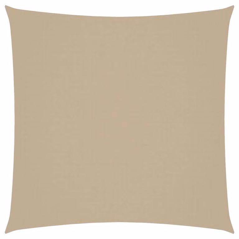 vidaXL Tenda da sole in tessuto Oxford quadrato 2 x 2 m Beige