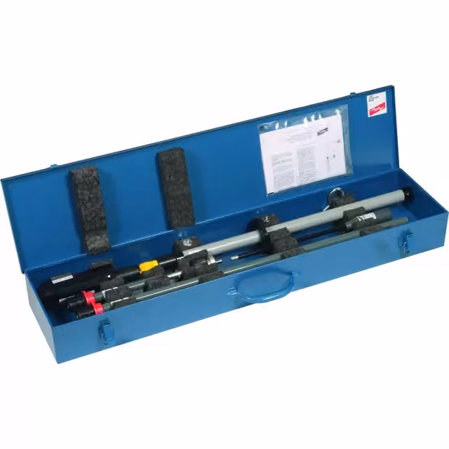Valigetta in lamiera d'acciaio Dehn 950x210x100 mm per tester di tensione PHE III 767701