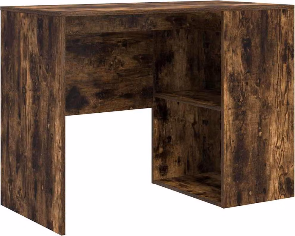 Scrivania Rovere fumé 102 x 50 x 75 cm Legno multistrato