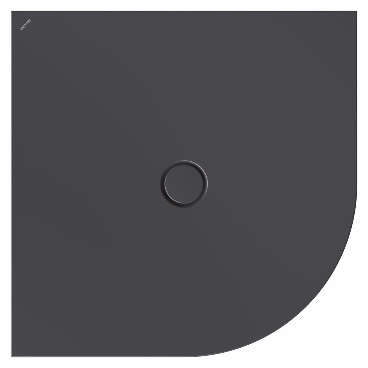 BetteFloor Corner receveurs de douche quart de cercle avec BetteGlasur Plus, 1000x1000mm, 5451-400PLUS, 5451-400PLUS