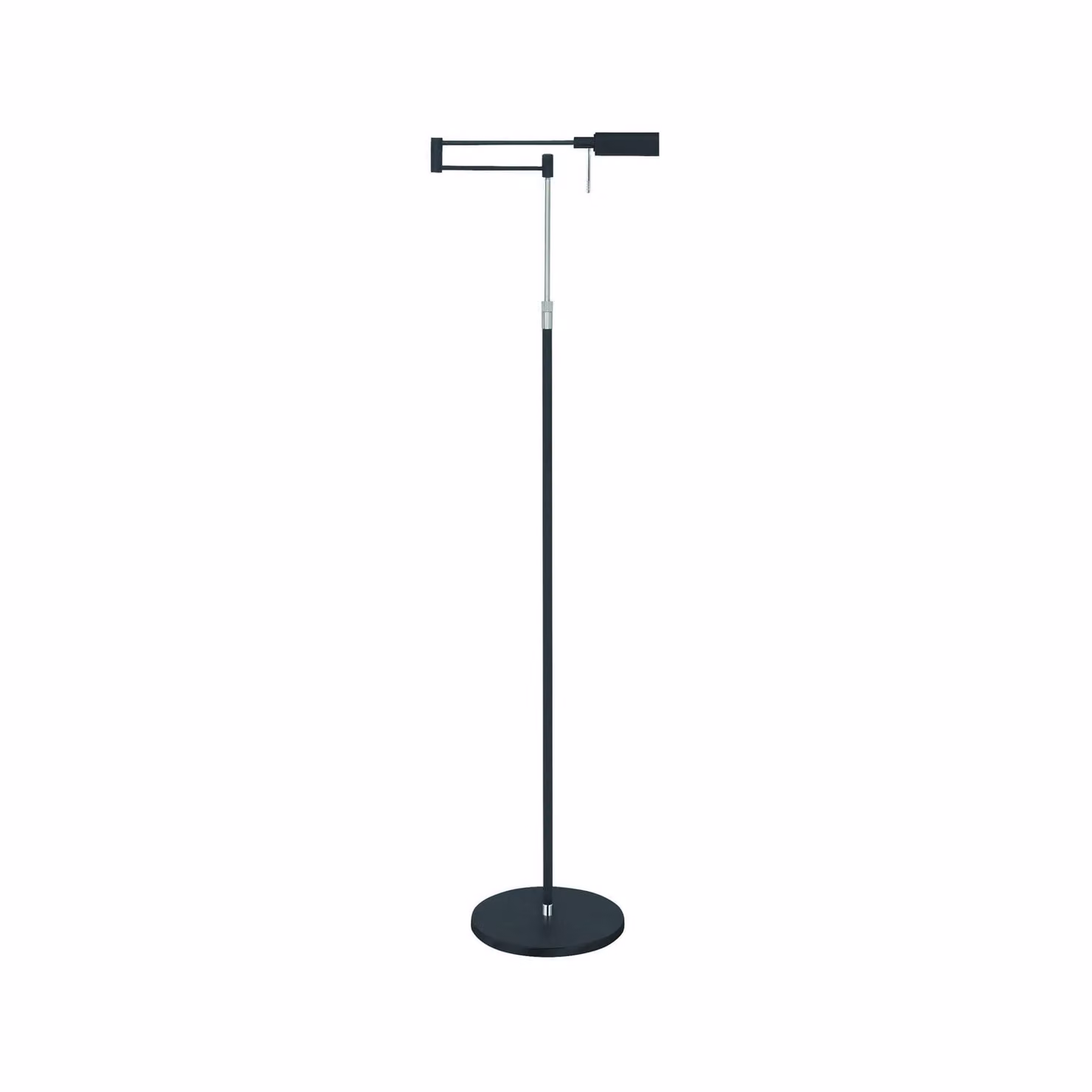 HighLight Lampada da terra a LED New Bari, dimmerabile, Nero, Soggiorno / Sala da pranzo, Metallo, Moderno, Lampada LED da terra