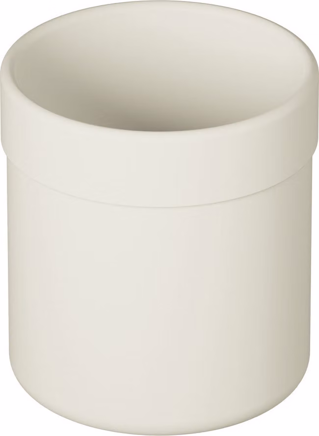Tazza HEWI in poliammide Ser 477, opaca, base piatta bianco puro