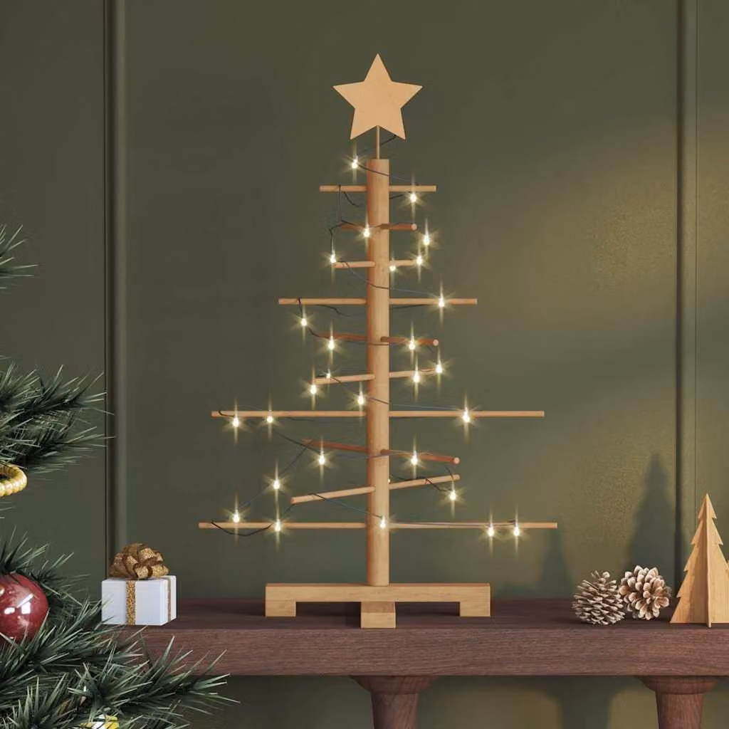 Maison Exclusive - Albero di Natale in legno marrone, 75 cm, bambù