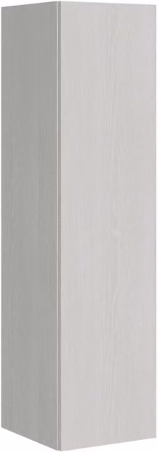 Pensile verticale Isoka L.40 H.153.6 P.39,2 sx-dx Bianco Frassino