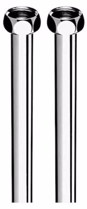 Raccordo in rame Schell 16 mm per accumulatore elettrico con 1/2" OD 500 mm cromo