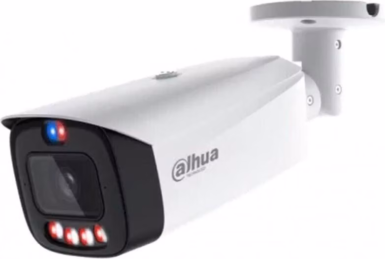 Telecamera di sorveglianza bianca per esterni Dahua IPCHFW3449T1PASPV0280BPRO
