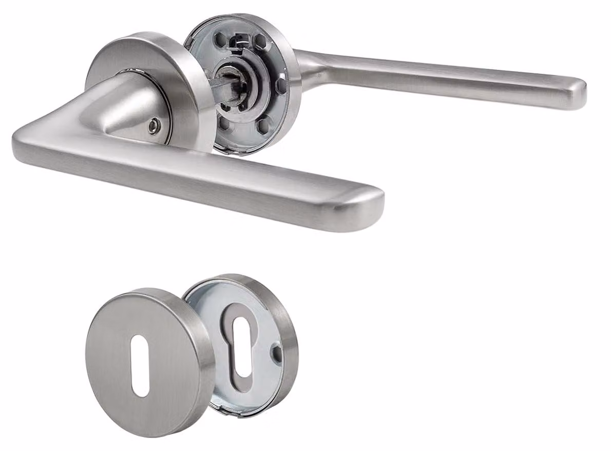 Maniglie per porte, porte interne, acciaio inossidabile, design moderno, maniglie per porte d'ingresso e porte interne
