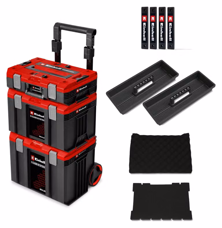Valigetta portatile Einhell Original E-Case per officina, sistema sigillato