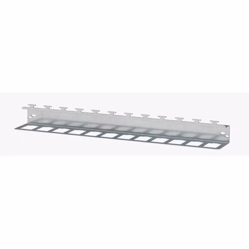 Pannello di permutazione ABN AMIGO, AP per 12 moduli Keystone (RJ45) AZAPP12