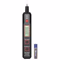 Misuratore digitale di tensione 12-300 V con segnale acustico e luminoso