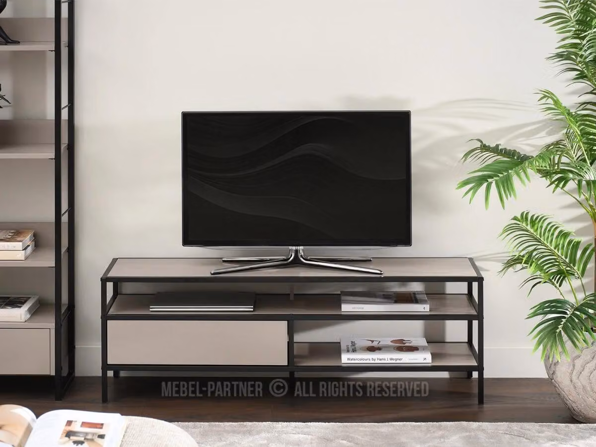 Mobile TV MAIRA - beige / nero