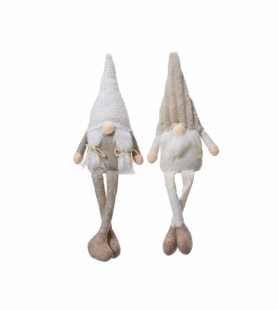 Gnomo Beige e Bianco 50h