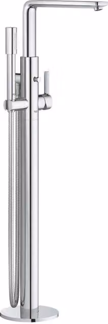 Rubinetto per vasca freestanding Lineare Grohe con leva singola, finitura cromata