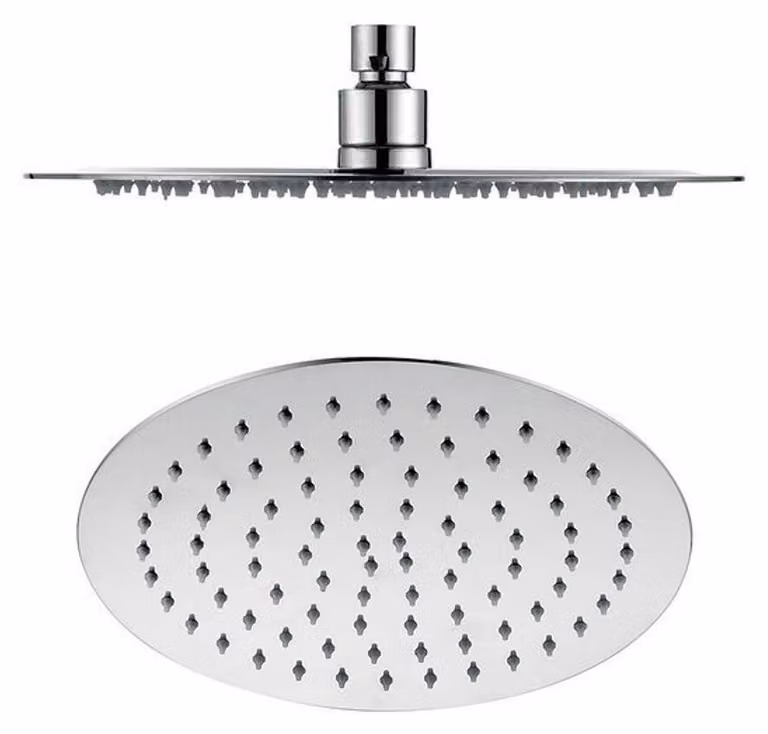 Soffione SLIM, diam. 250 mm, acciaio inox lucido