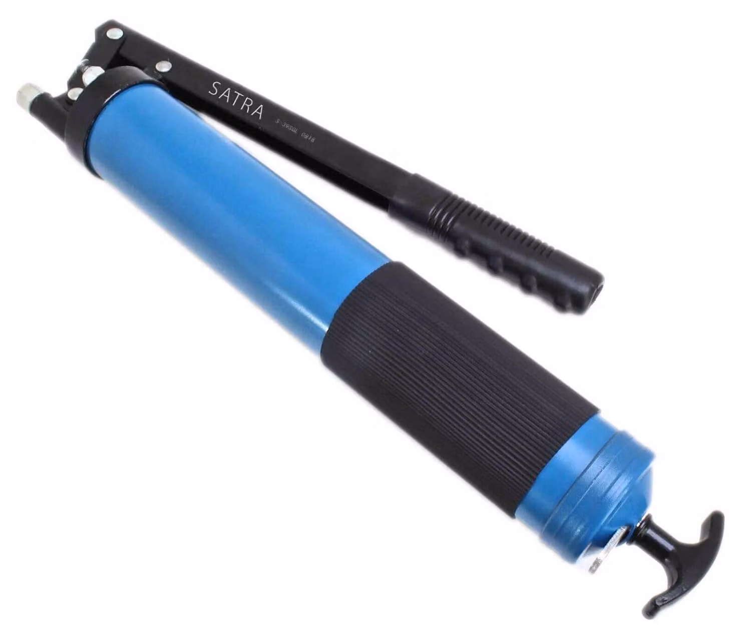 Pistola ingrassatore manuale con 2 ugelli e 2 tubi flessibili ,500 ml Satra