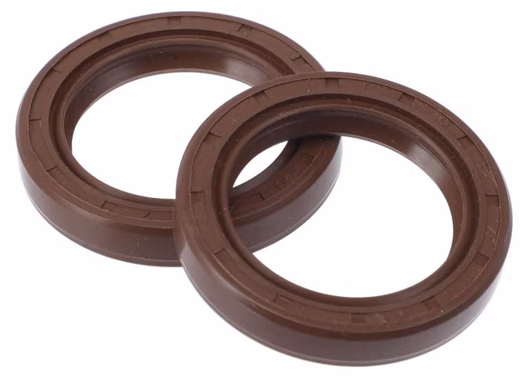 Guarnizione per albero TC, 30x42x7 mm, gomma FKM, a doppia labbro, confezione da 2 pezzi.