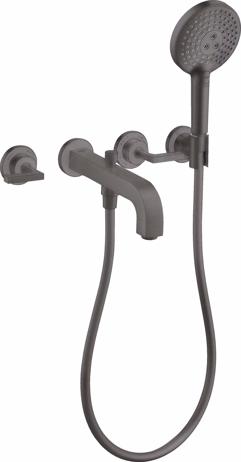 hansgrohe AXOR Citterio mitigeur bain 3 trous avec béqu'illes, 39448340, 39448340