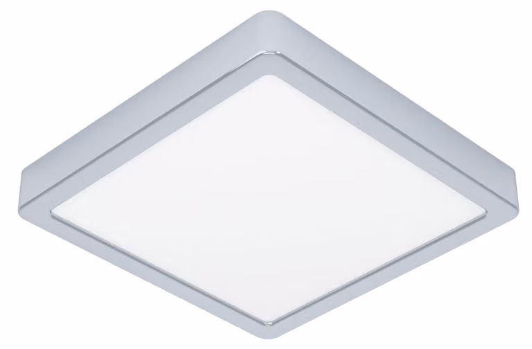 EGLO FUEVA 6, lampada a LED, 1700 lumen, grado di protezione IP44, colore: cromato