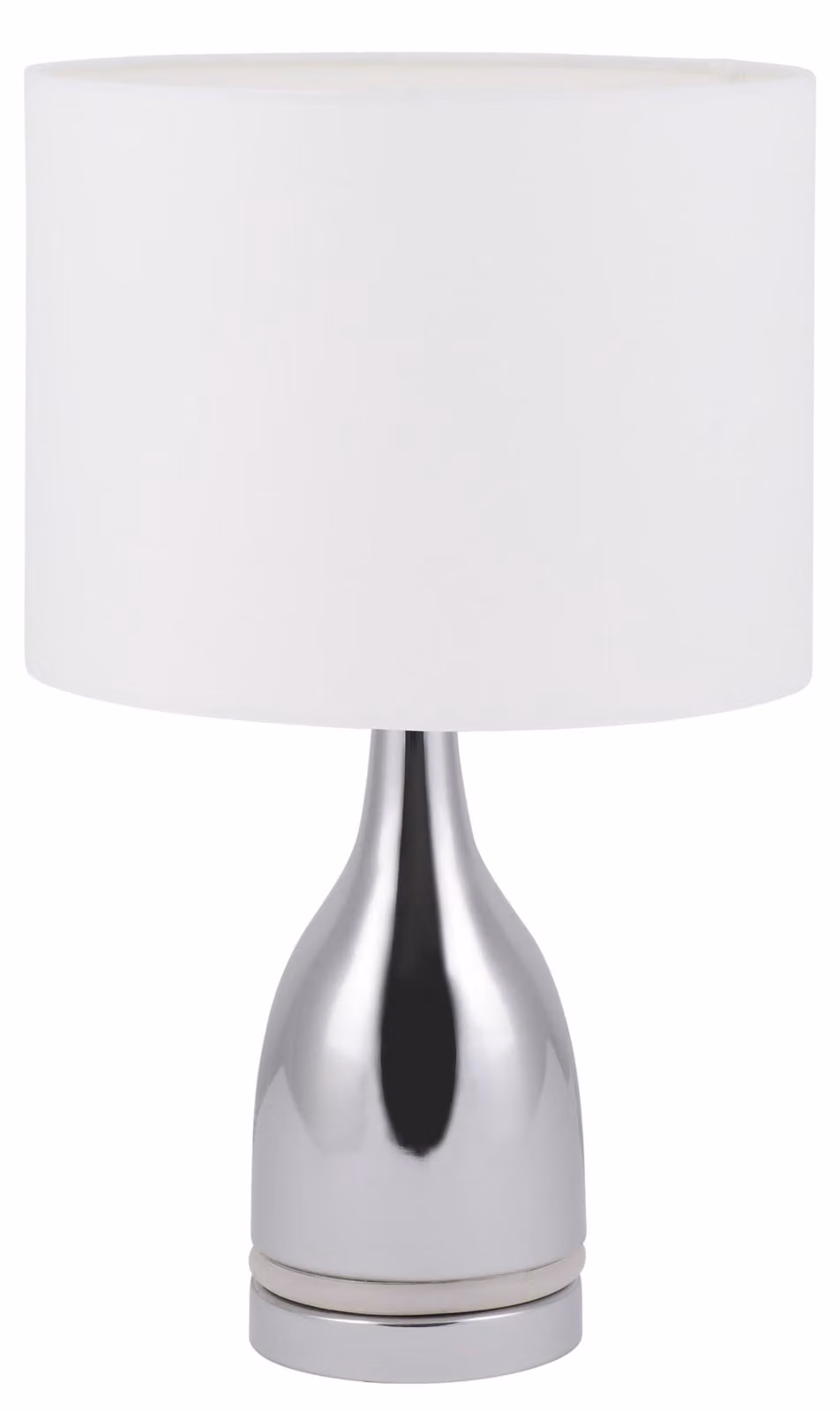 Lampada da tavolo Cosima E14 Ø25cm Bianco