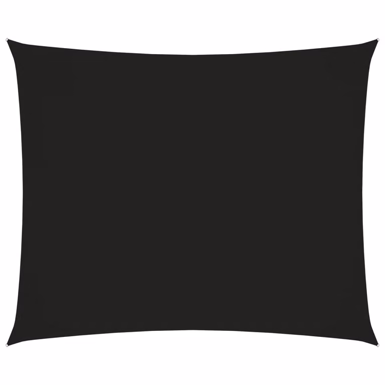 Parasole a Vela Oxford Rettangolare 3,5x4,5 m Nero