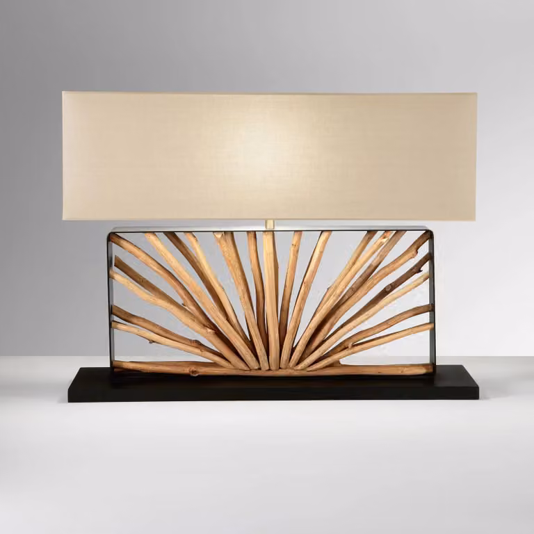 Luce Ambiente Design Lampada da tavolo Ethernal, Nero, Soggiorno / Sala da pranzo, Metallo, Lampada da tavolo