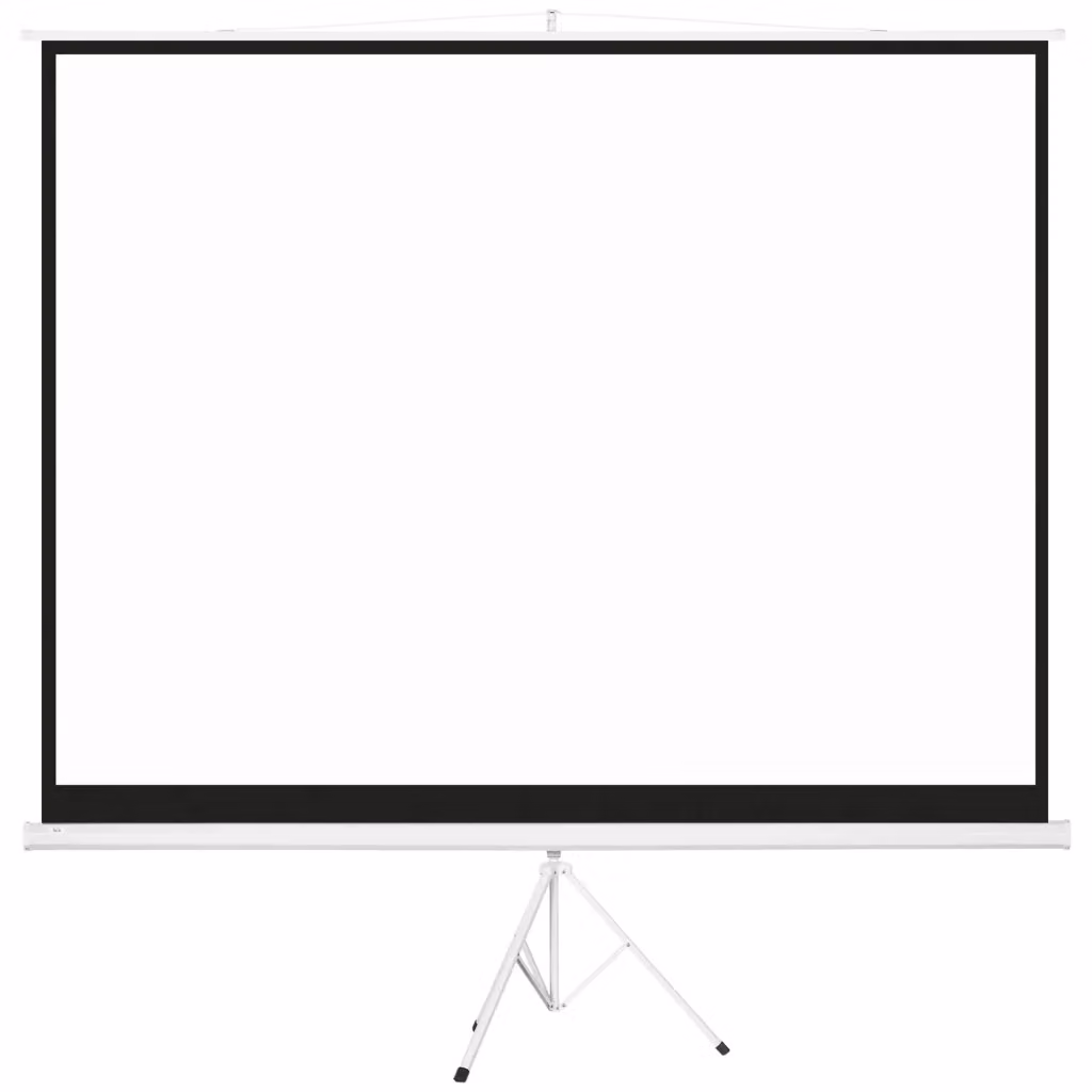 Telo per proiettore Minimal 120 pollici formato 4:3 bianco L: 244 cm, H: 190 cm – 2