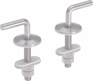 Cerniera a L Geberit GE in acciaio inox per 573010 572110