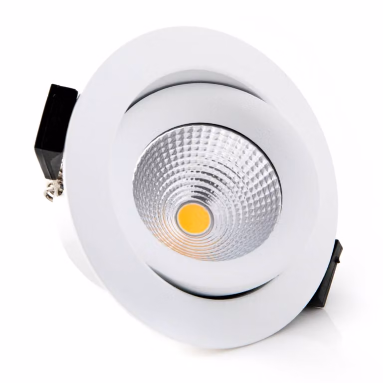 The Light Group SLC One 360° Luci da incasso a LED bianco 3.000K 360°, dimmerabile, Bianco / Opale, Soggiorno / Sala da pranzo, Alluminio, Moderno, Downlight