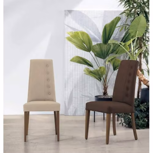 Sedia Bellinzona con bottoni Target Point