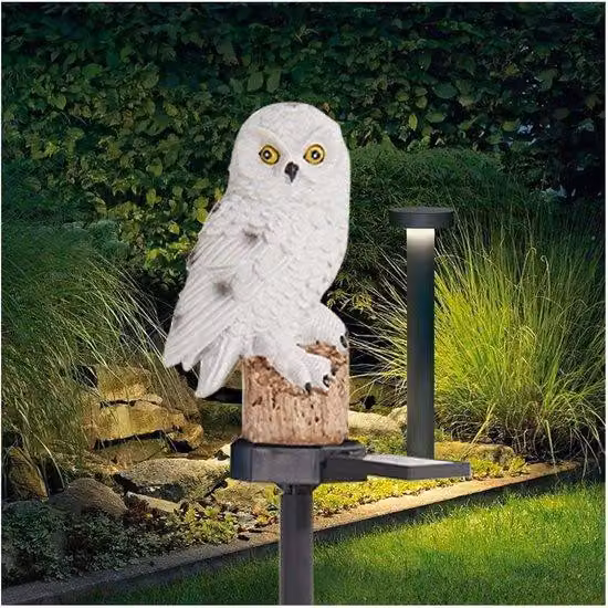 Lampada solare da esterno - Illuminazione a LED - Design a forma di animale - Decorazione per balconi e terrazze - Illuminazione da giardino sferica a basso consumo energetico