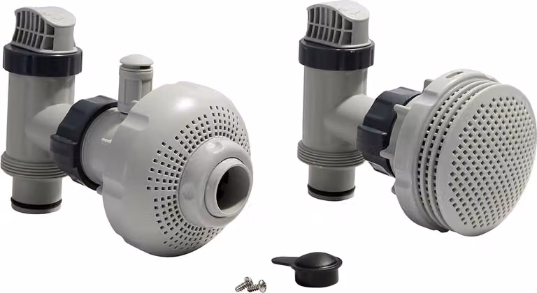 INTEX 26005 - Set di connessioni Ø 38 mm adatto per pompe filtro da 7,3 a 9,2 m³/h