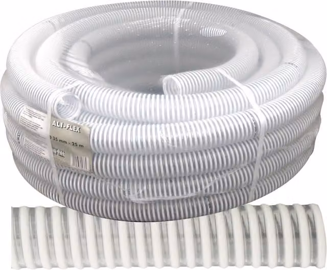 Tubo spiralato per alimenti Aliflex Fitt trasparente Ø 50 mm, 25 metri